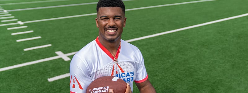 University of Arkansas student athlete, Jalen Catalon