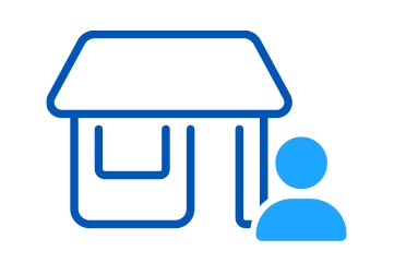 Dealership line style icon