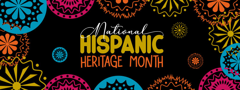 National Hispanic Heritage Month graphic