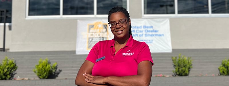 Shan Glenn, Assistant Manager, in Sherman, Texas.