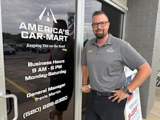 Travis Martin, GM at Car-Mart of Ardmore, OK