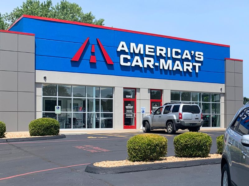 Car-Mart Dealership with Trustworthy Company 2023 award